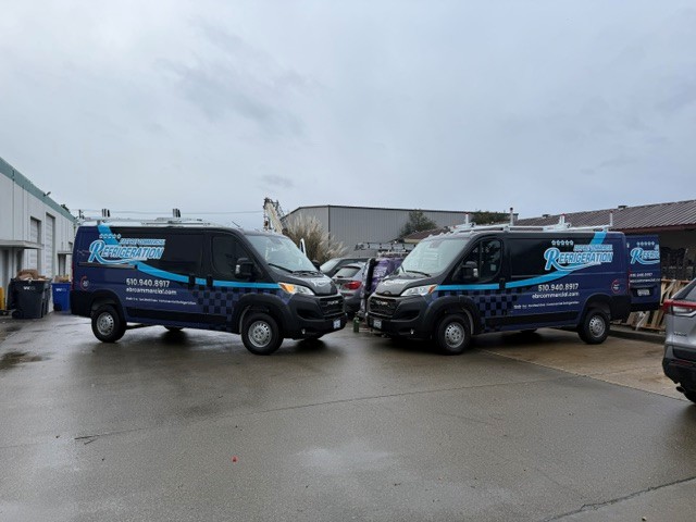 East Bay Refrigeration service vans